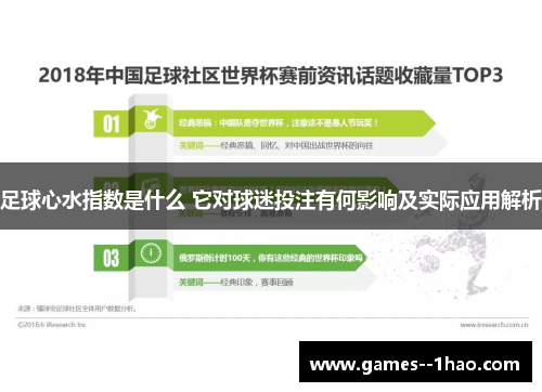足球心水指数是什么 它对球迷投注有何影响及实际应用解析