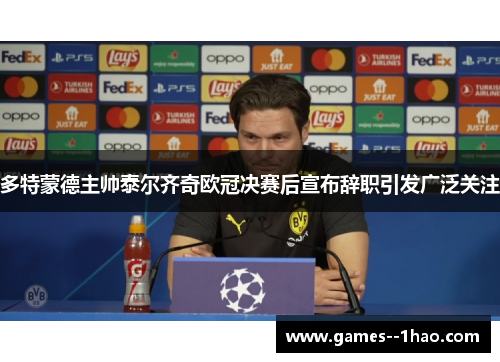 多特蒙德主帅泰尔齐奇欧冠决赛后宣布辞职引发广泛关注